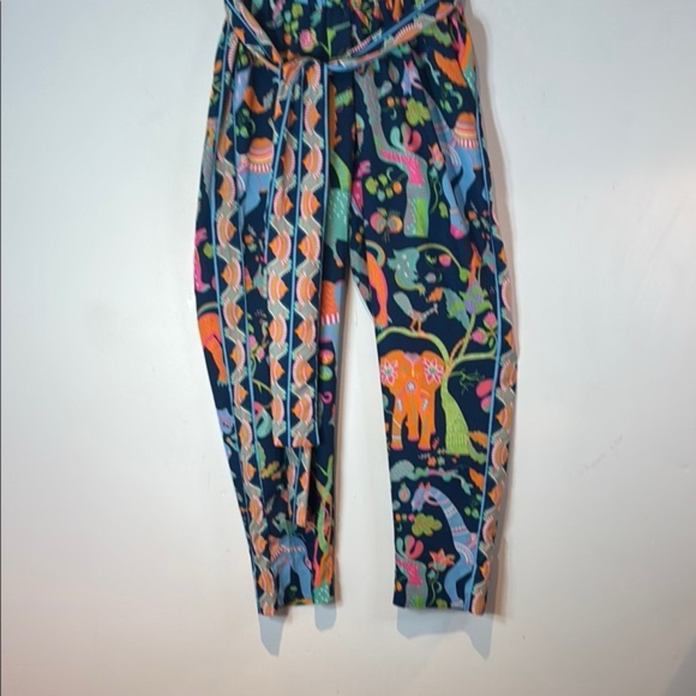 Gretchen Scott Colorful Animal Print Pants size small